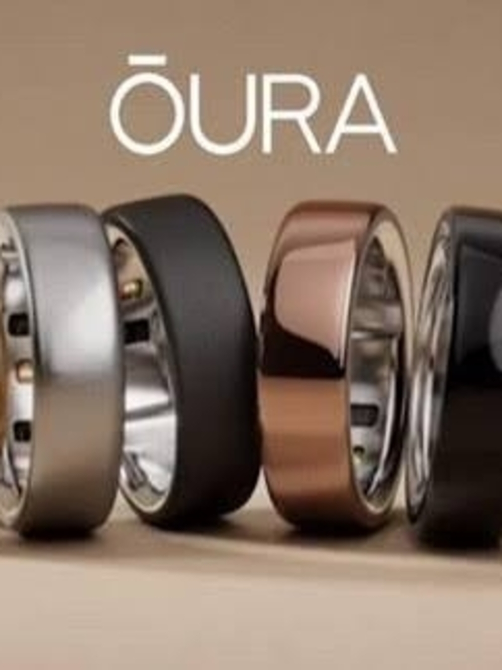 Oura Smart Ring - Silver Size 8